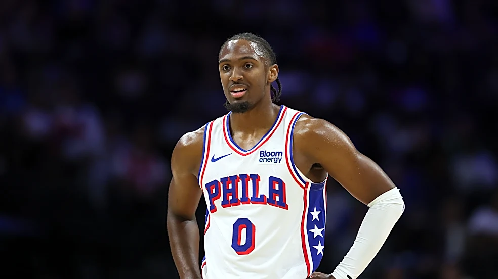 Sixers star LeBron James discusses his chemistry with Tyrese Maxey