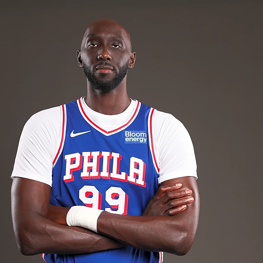 Big man Tacko Fall reacts to signing new two-way deal with Sixers
