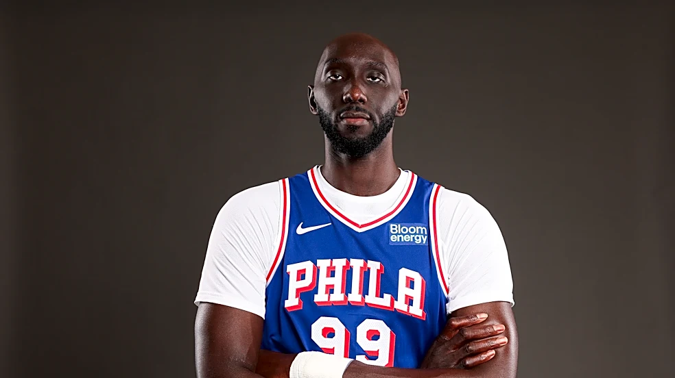 Big man Tacko Fall reacts to signing new two-way deal with Sixers