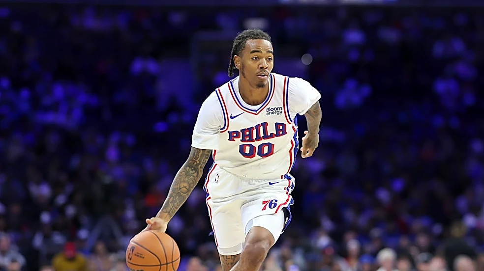 76ers rookie Labaron Philon Jr. discusses handling nerves before debut
