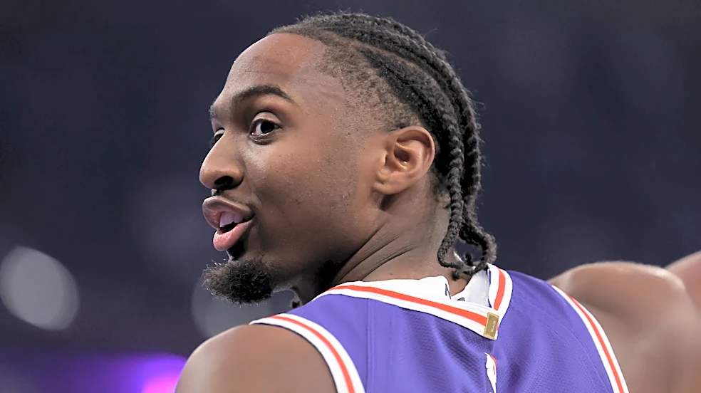 Sixers' LeBron James, Jaylen Brown give thoughts on Tyrese Maxey