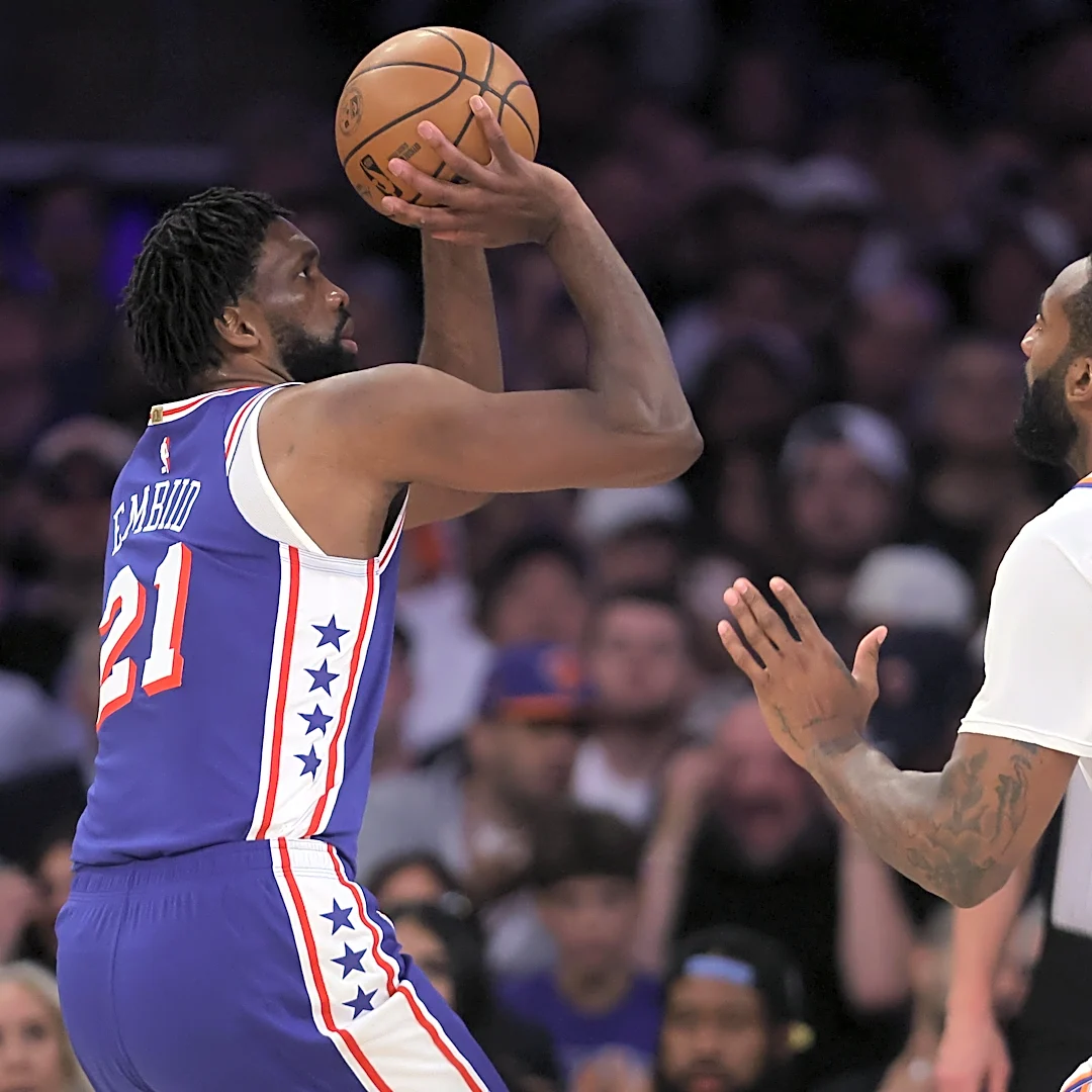 Joel Embiid reacts to first game after 76ers knock off champion Knicks