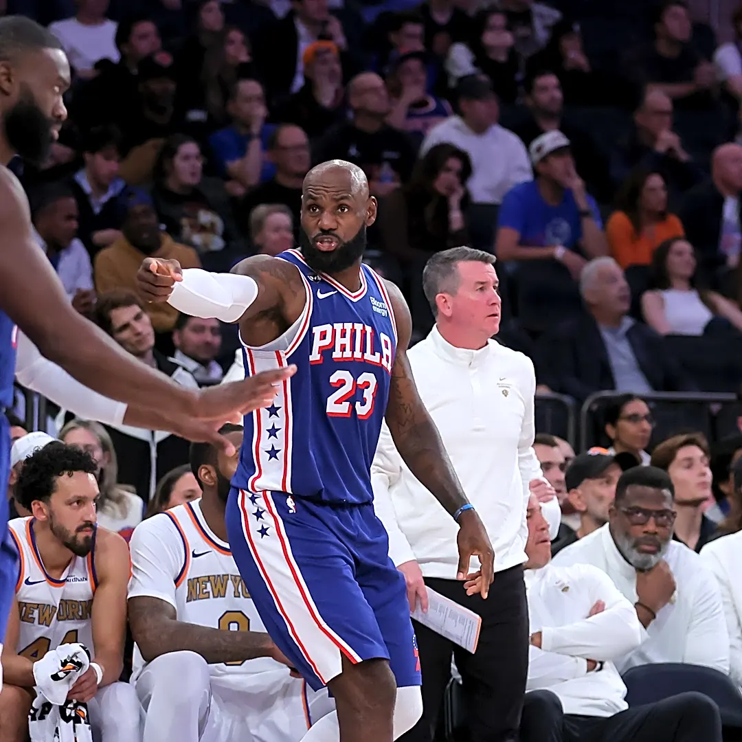LeBron James, Jaylen Brown talk Sixers building championship habits