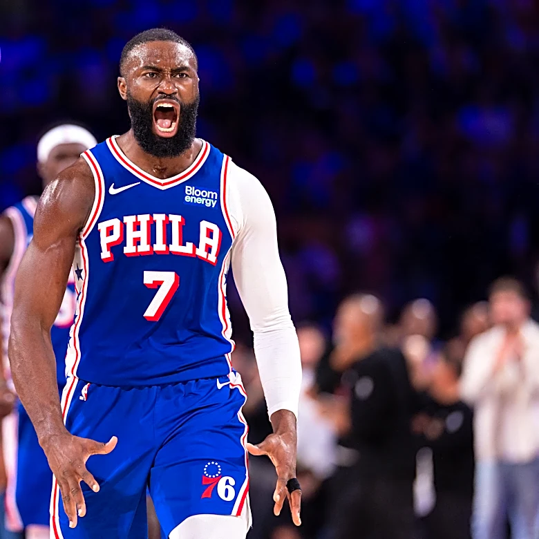 Jaylen Brown gives his take on the Sixers rallying to beat Cavaliers