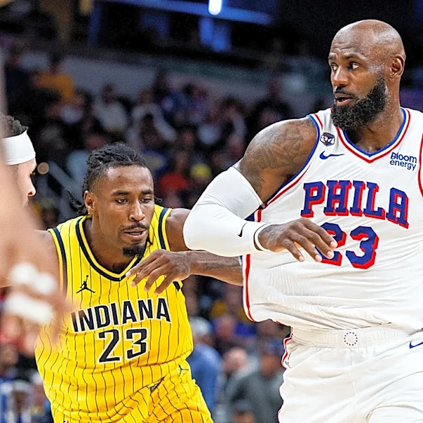 Joel Embiid gives credit to Sixers star LeBron James for playmaking