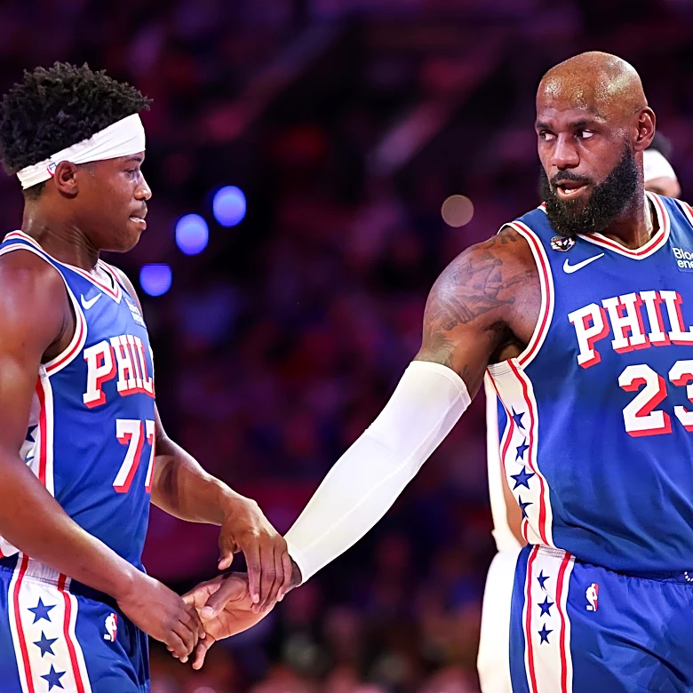 VJ Edgecombe talks playing next to LeBron James, adjustments for 76ers