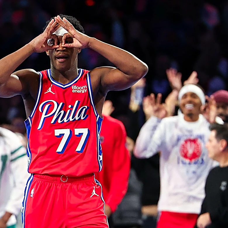 LeBron James, Sixers give credit to VJ Edgecombe after win over Knicks