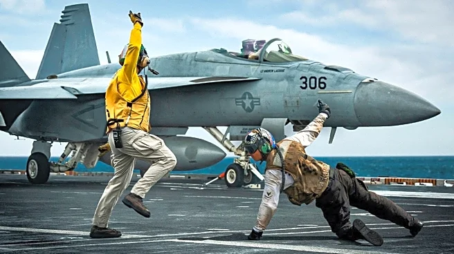 Why Do Aircraft Carrier Crews Touch The Flight Deck Before Launching A Plane?