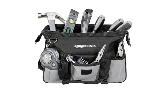 Amazon Basics 65-Piece Home Basic Repair Tool Kit: Here's What's Included