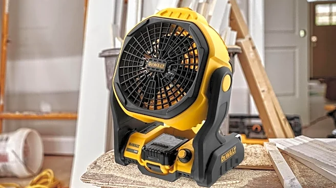 How Long Will DeWalt's Battery-Powered Fan Run On One Battery?