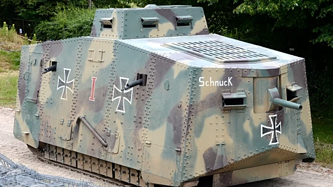 The History Of Germany's WW1 A7V Sturmpanzerwagen - The World's Rarest Tank