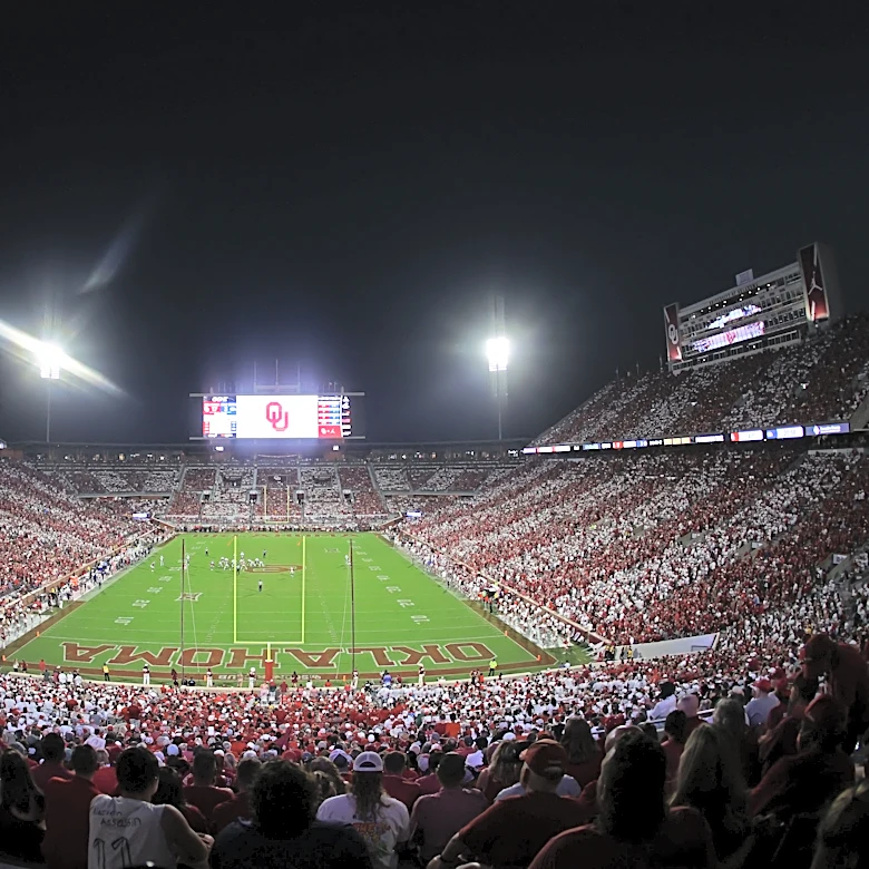 Where does OU rank in USA TODAY Sports' new stadium rankings?