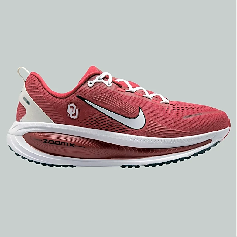 Nike releases Oklahoma Vomero 18 running shoes ahead of college football season