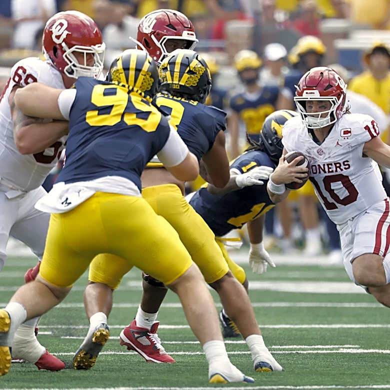 Oklahoma QB John Mateer vows to improve after bad performance in loss