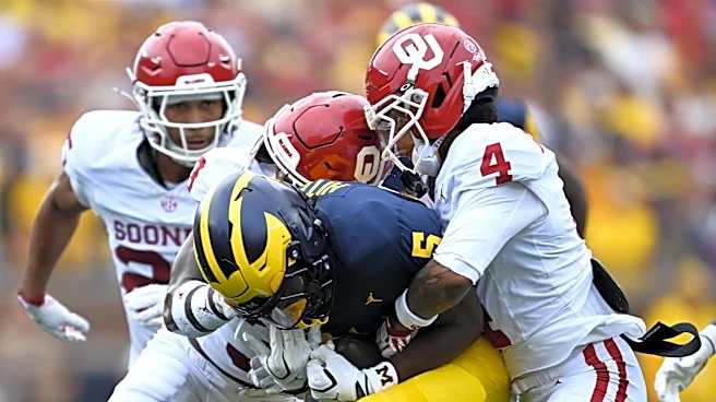 How did Oklahoma's defense grade out against Michigan by PFF?