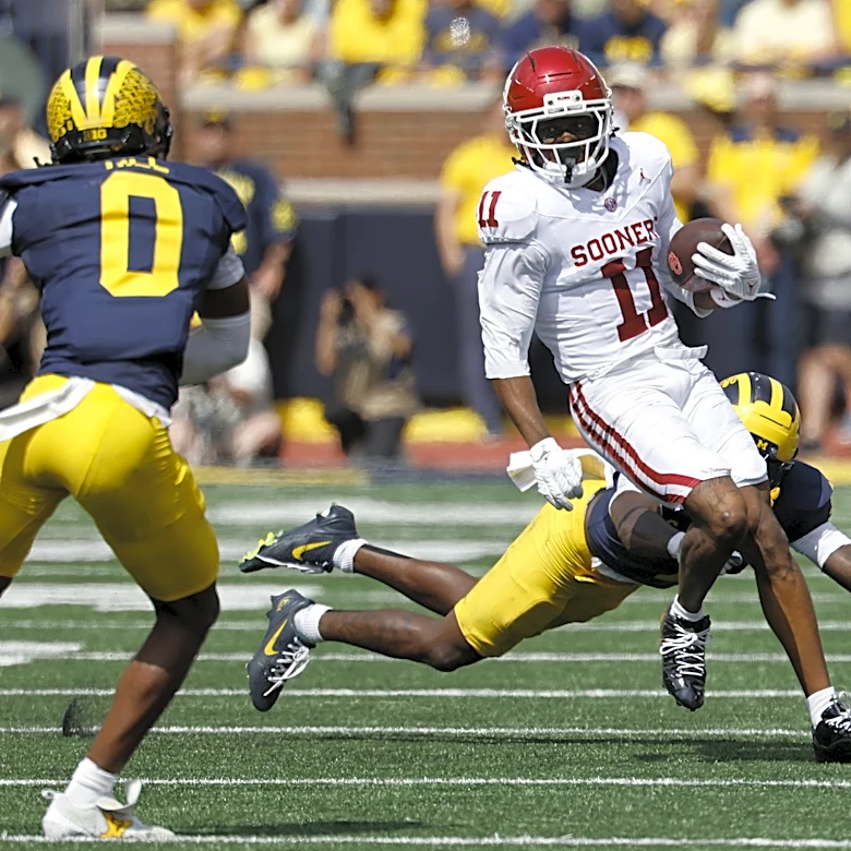Oklahoma Sooners to be without starting wide receiver