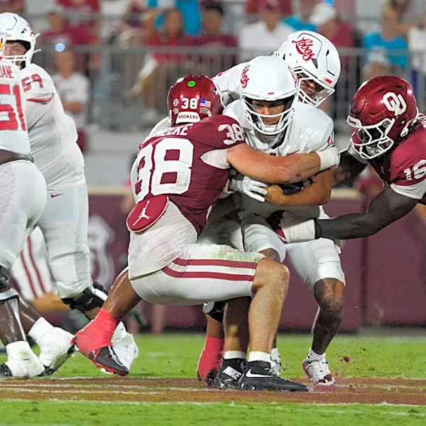 3 stars from OU's 14-6 win over New Mexico