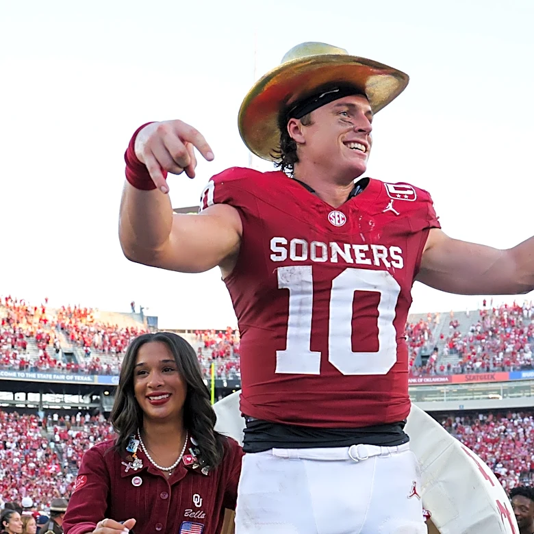John Mateer's clutch throws lead to redemption and OU win over Texas