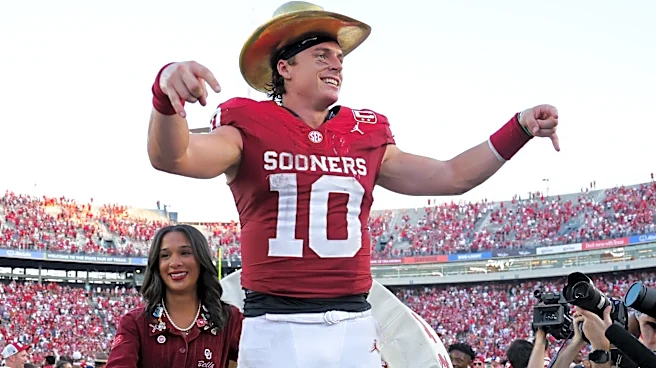 John Mateer's clutch throws lead to redemption and OU win over Texas