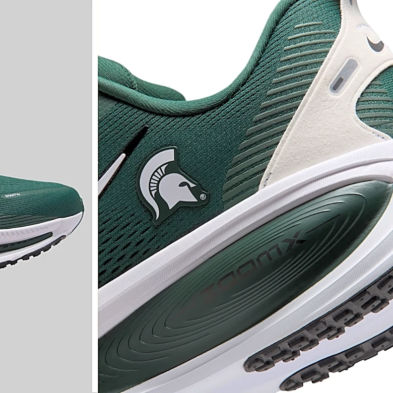 Nike releases Michigan State Vomero 18 running shoes, how to buy the sneakers