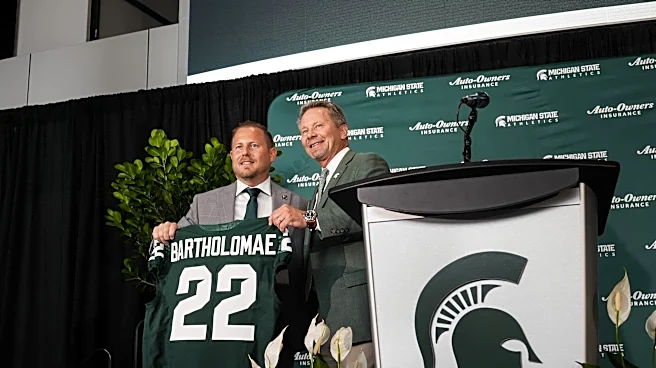 Watch Dan Bartholomae speak off of the podium after being introduced