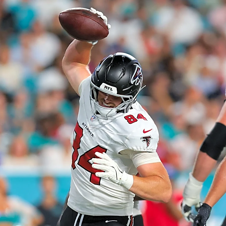 Former Michigan State tight end scores preseason TD for the Falcons