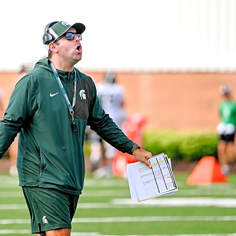 Michigan State OC Nick Sheridan talks game week, state of the offense