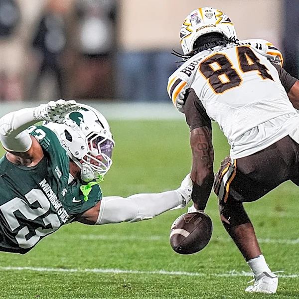 Former Spartan selected as 'player of the game' in first appearance with new team