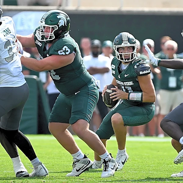 Michigan State QB Alessio Milivojevic breaks down win over EMU