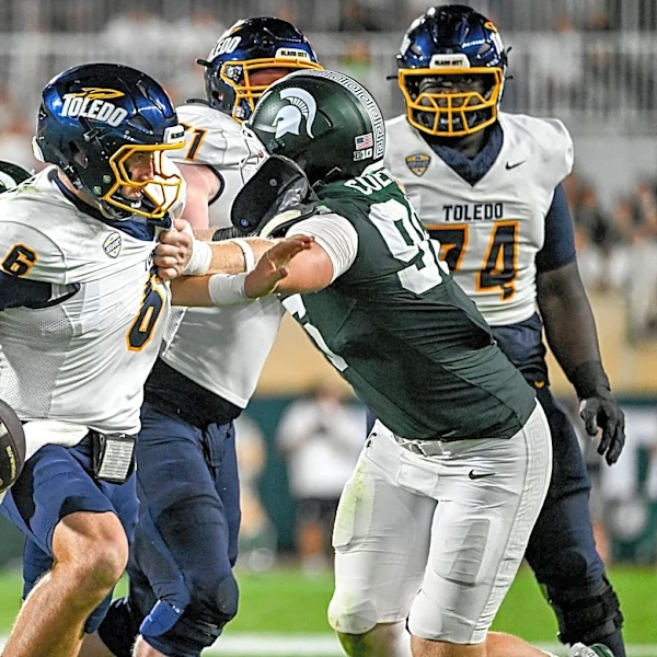 Rating system ranks MSU among best defensive lines in country through Week 2