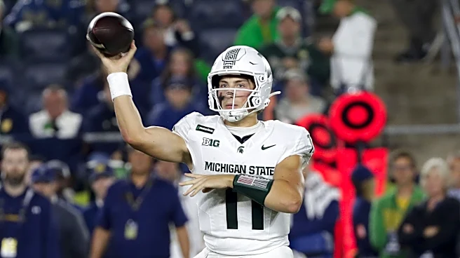 MSU QB Alessio Milivojevic talks poor performance, loss at Notre Dame