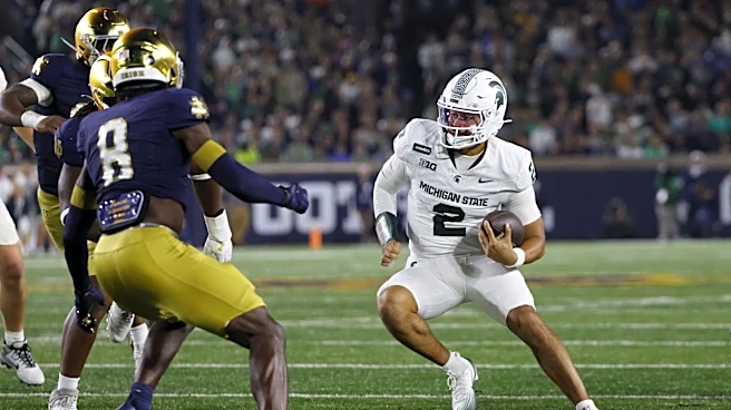 PFF ranks Michigan State's top offensive players in Notre Dame matchup