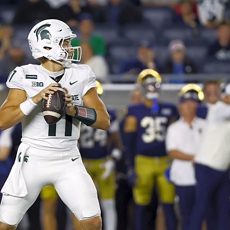 Bottom five Michigan State players against Notre Dame, per PFF