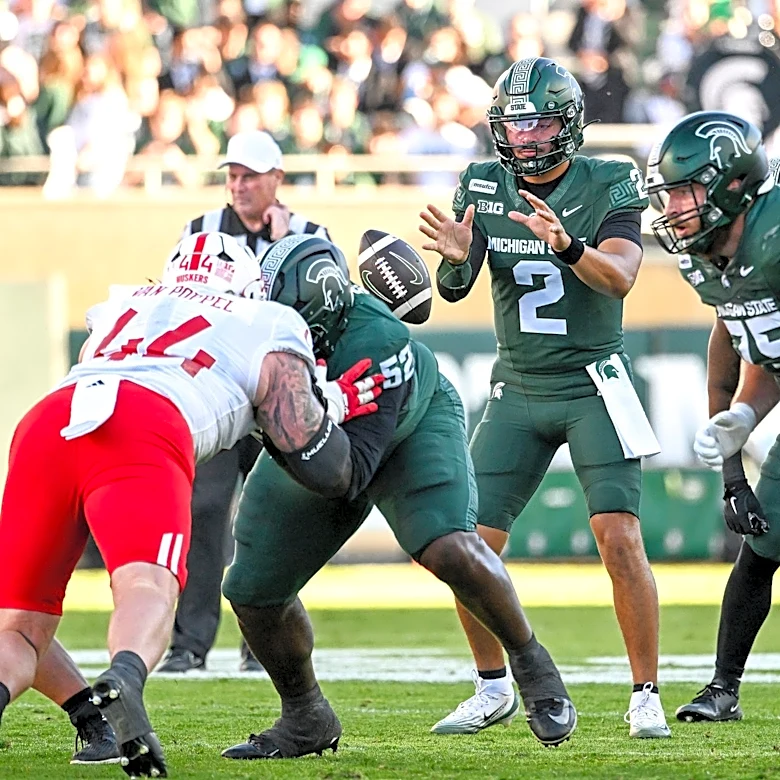 Michigan State's bottom five players vs Nebraska, according to PFF