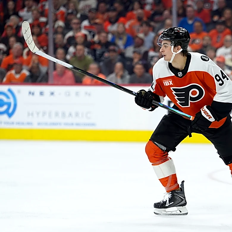 Porter Martone opening 2026-27 on Philadelphia Flyers active roster
