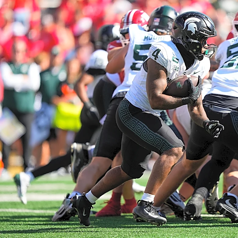 PFF ranks Michigan State's top five offensive players vs. Wisconsin