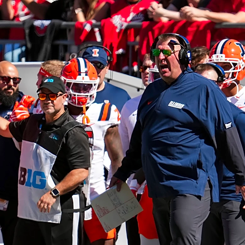 Bret Bielema previews Illinois' matchup with Michigan State