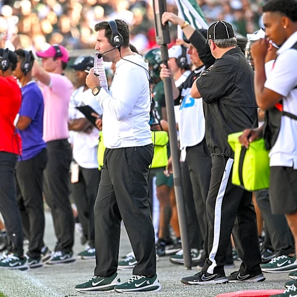 Michigan State OC Nick Sheridan previews matchup with Northwestern