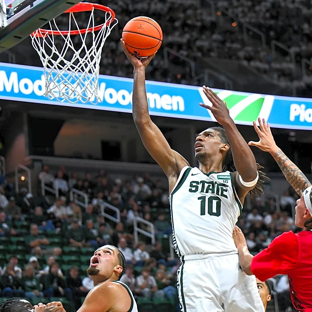 Michigan State basketball center Ethan Taylor has been a 'surprise'