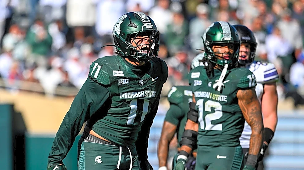 Michigan State's top five defenders vs. Northwestern, according to PFF