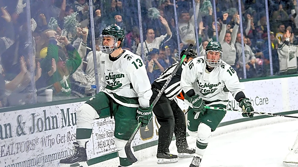 Michigan State hockey moves up in latest USCHO.com national poll