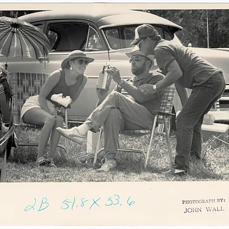 From the Darkroom shows Ozark Antique Auto Club members at 1987 show