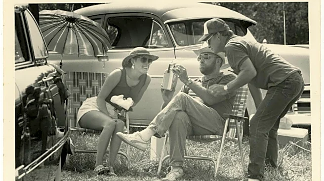 From the Darkroom shows Ozark Antique Auto Club members at 1987 show
