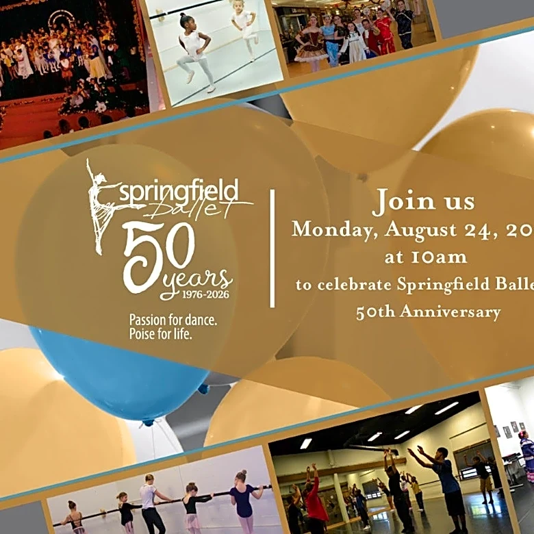 Springfield Ballet turning 50 with public celebration in Springfield