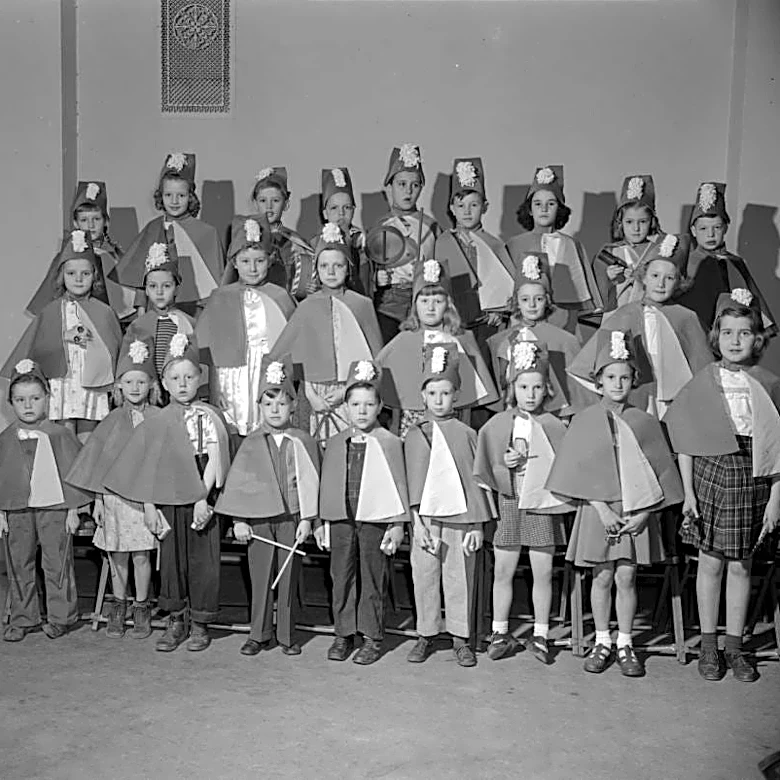 From the Darkroom shows Shady Dell students performing in 1948