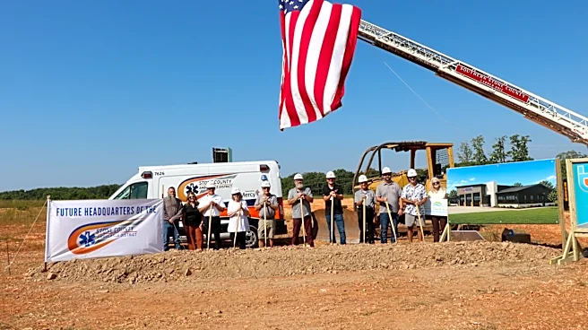 Stone County ambulance district breaks ground on headquarters