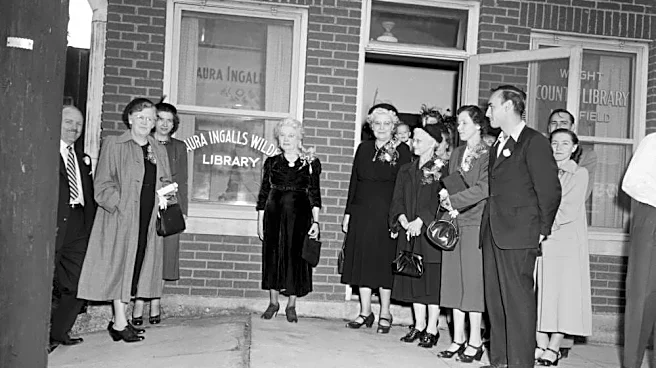 From the Darkroom shows Laura Ingalls Wilder being honored in 1951