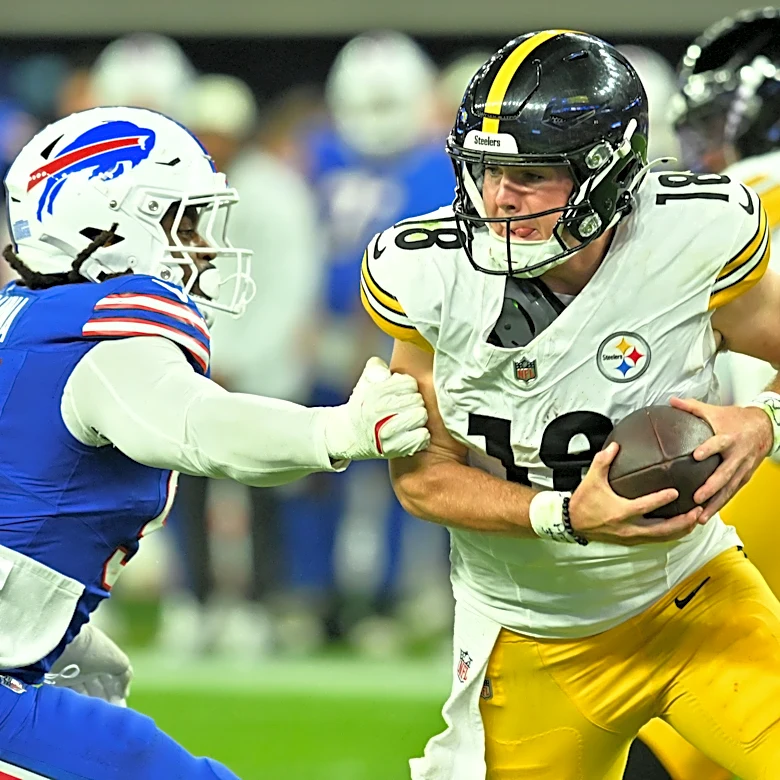 Steelers QB Will Howard evaluated for unknown injury
