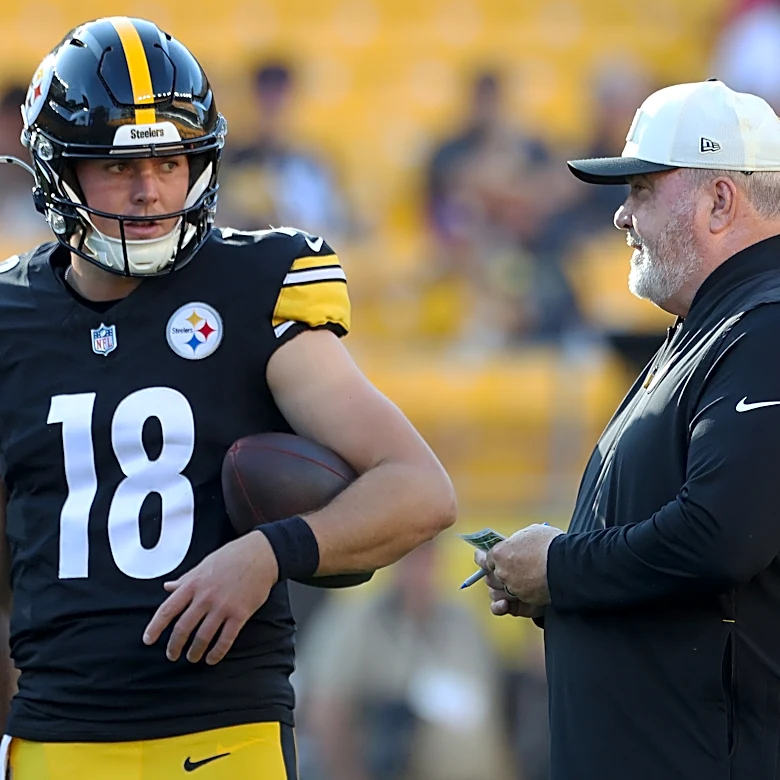 Steelers HC Mike McCarthy hints at quarterback plans