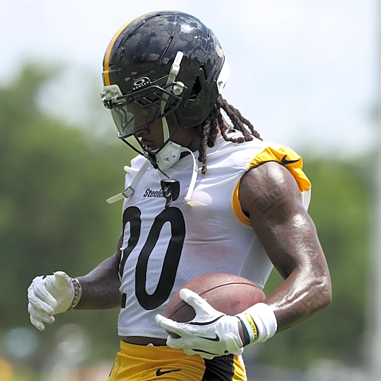 Steelers RB Kaleb Johnson on the roster bubble